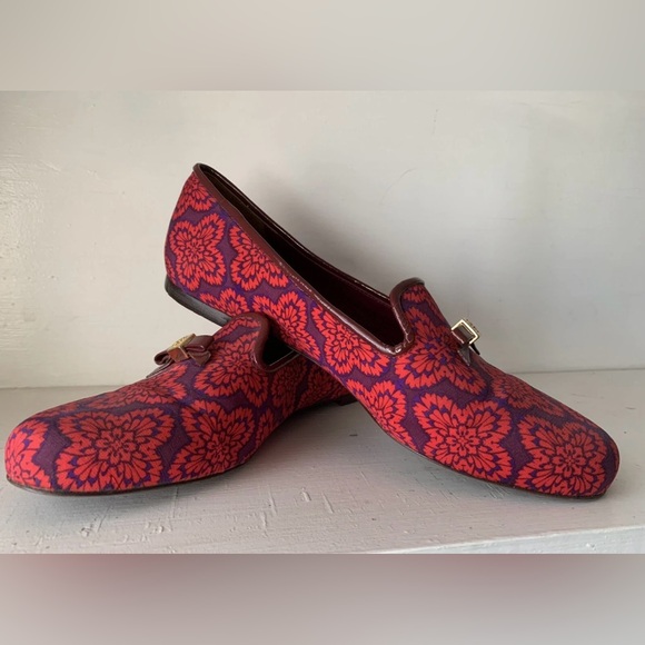 Tory Burch Chandra Smoking Fall 🍁 Loafer  flats size 10 - Picture 5 of 10
